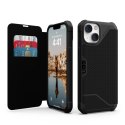 UAG Metropolis - obudowa ochronna z klapką do iPhone 14 Plus (kevlar-black)