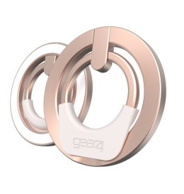 Gear4 Snap Ring - magnetyczny uchwyt do iPhone 12/13/14 kompatybilny z MagSafe (rose gold)