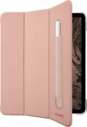 LAUT Huex Folio - obudowa ochronna z uchwytem do Apple Pencil do iPad Pro 12.9" 4/5G (rose)