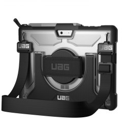 UAG Plasma- obudowa ochronna z wbudowaną podstawką oraz paskiem na dłoń i ramię do Surface GO 1/2/3G (ice)