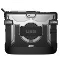 UAG Plasma- obudowa ochronna z wbudowaną podstawką oraz paskiem na dłoń i ramię do Surface GO 1/2/3G (ice)