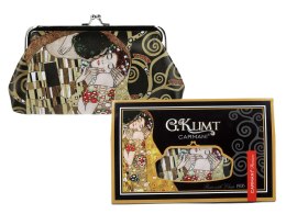 Portfelik duży - G. Klimt, Pocałunek (CARMANI)