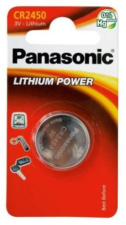 PANASONIC BATERIA LITOWA CR2450 - 1szt blister