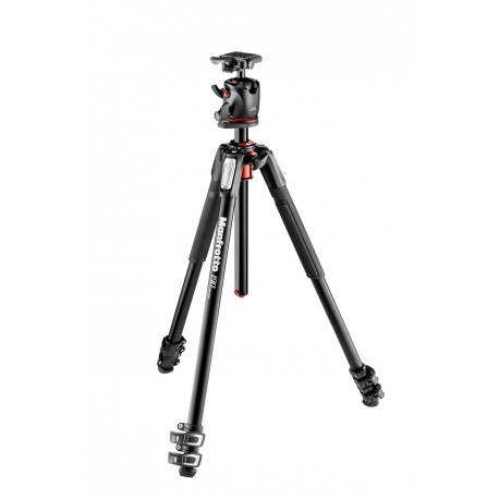 ZESTAW MANFROTTO STATYW MINI PRO 3 SEKC. Z GŁ. MHXPRO-BHQ2