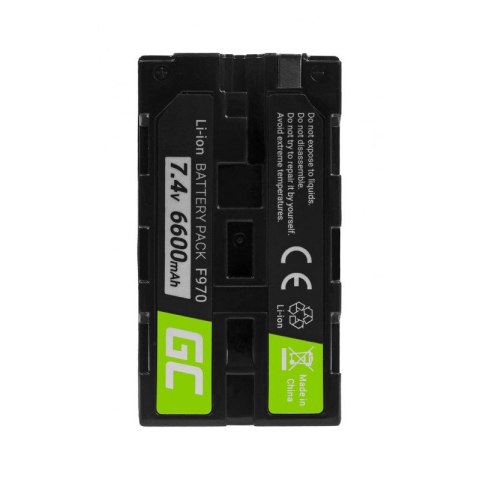 Bateria Green Cell do aparatu Sony NP-500 7.4V 6600 mAh