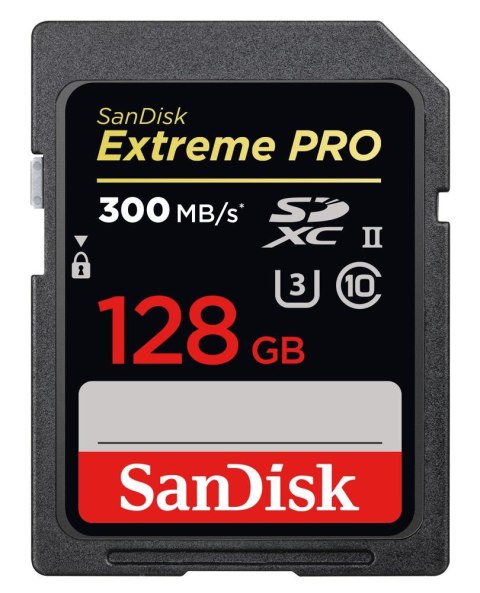 KARTA SANDISK EXTREME PRO SDXC 128GB - 300MB/s V90 UHS-II