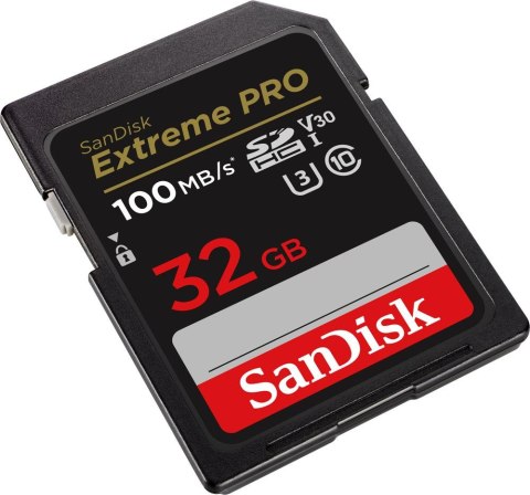 KARTA SANDISK EXTREME PRO SDHC 32GB 100/90 MB/s C10 V30 UHS-I U3