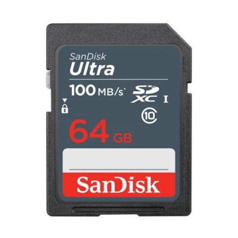 KARTA SANDISK ULTRA SDXC 64GB 100MB/s