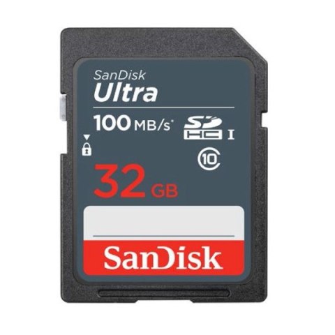 KARTA SANDISK ULTRA SDHC 32GB 100MB/s UHS-I Class 10