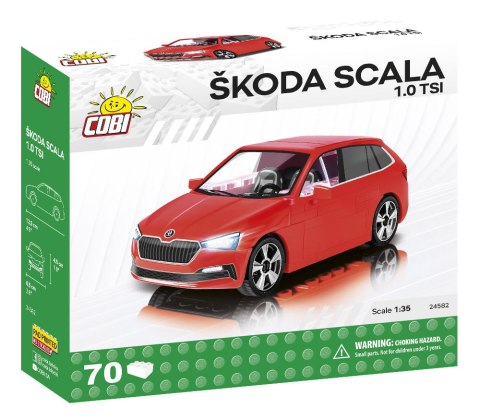 KLOCKI COBI 24582 SKODA SCALA 1.0 TSI 70KL.