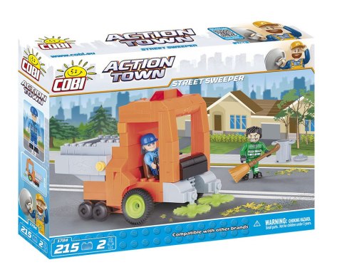 KLOCKI COBI ACTION TOWN 1784 ZAMIATARKA 215 KL