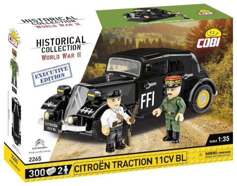 KLOCKI COBI HC WWII 2265 SAMOCHÓD CITROEN TRACTION 11 CV BL EXE 300KL./2FIG.