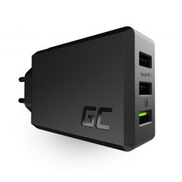 Ładowarka sieciowa GC ChargeSource 3 3xUSB 30W z szybkim Ładowaniem Ultra Charge i Smart Charge