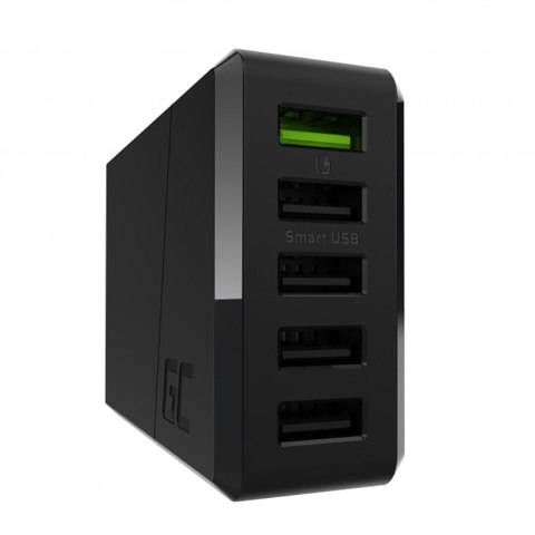 Ładowarka sieciowa Green Cell GC ChargeSource 5 5xUSB 52W z szybkim Ładowaniem Ultra Charge i Smart Charge