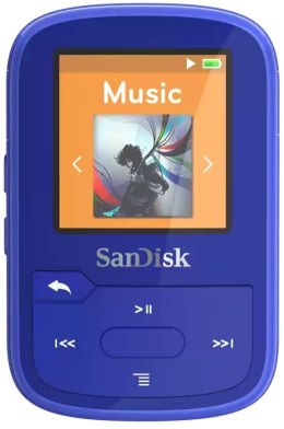 ODTWARZACZ SANDISK MP3 32GB CLIP SPORT PLUS - Niebieski