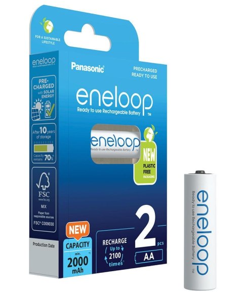 PANASONIC ENELOOP AA 2000mAh 2 szt