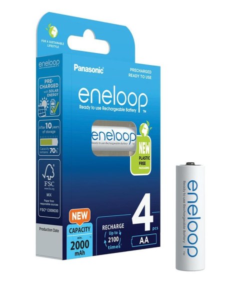 PANASONIC ENELOOP AA 2000mAh 4 szt