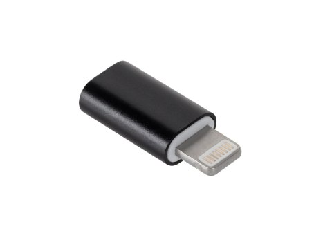 Adapter Przejściówka Micro USB - Apple Lightning M-Life czarna