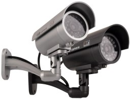 Atrapa kamery IR 9000 S IR LED srebrna