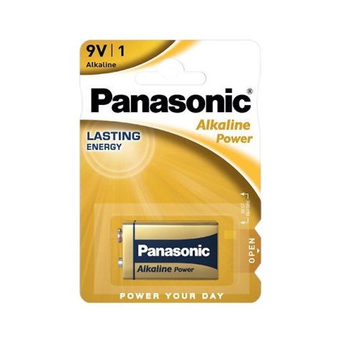 Bateria alkaliczna Panasonic BRONZE LR9V 1szt./bl.