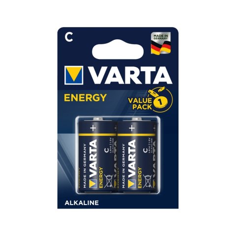 Bateria alkaliczna VARTA LR14 ENERGY 2szt./bl.