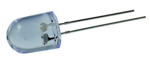 Dioda LED 10mm niebieska 12V