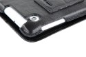 Etui czarne dedykowane do Samsung Galaxy Tab P3100 (skóra naturalna)