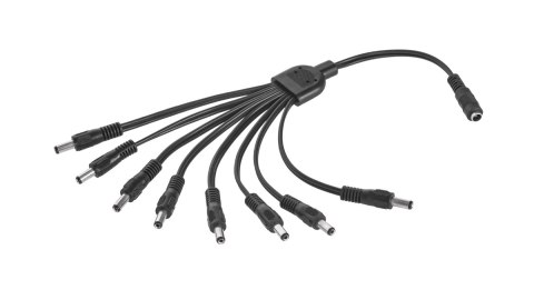 Kabel 1 x Gn.DC 2,1/5,5-8 x wtyk DC 2,1/5,5