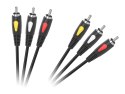 Kabel 3RCA-3RCA 1.8m Cabletech Eco-Line