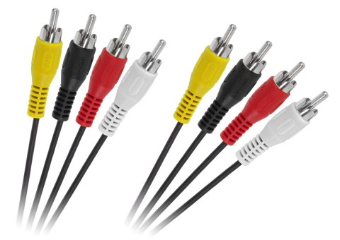 Kabel 4 x RCA - 4 x RCA 1.8m