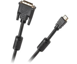 Kabel DVI-HDMI 10m GOLD v1.3b