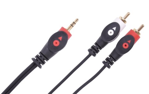 Kabel Jack 3.5-2RCA 3m Cabletech economic