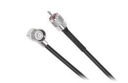 Kabel do anteny samochodowej CB z wtykiem LC27 i wtykiem UHF 6m