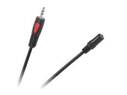 Kabel jack 3.5 wtyk-gniazdo 1.8m Cabletech Eco-Line