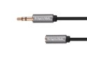 Kabel jack 3.5 wtyk stereo - 3.5 gniazdo stereo 1.8m Kruger&Matz Basic