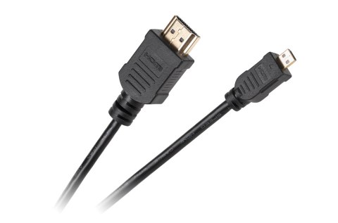 Kabel wtyk HDMI typ A - wtyk mikro HDMI typ D 3m