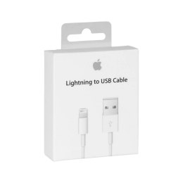 Kabel USB - LIGHTNING 1m biały FOXCONN do iPhone, iPad, iPod