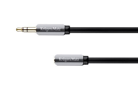 Kabel wtyk - gniazdo jack 3.5 stereo 3.0m Kruger&Matz