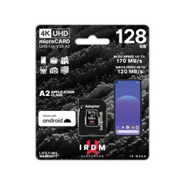 Karta pamięci microSD 128 GB UHS-I U3 Goodram z adapterem