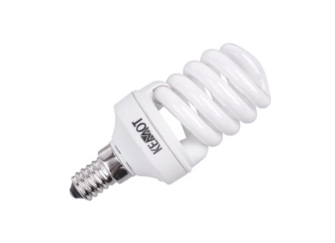 Kompaktowa lampa fluorescencyjna (Świetlówka) mini spirala, 11W, E14, 2700K