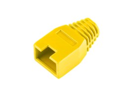 Osłona gumowa wtyku 8p8c RJ45 żółta