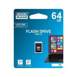Pendrive Goodram Piccolo USB 2.0 64GB czarny