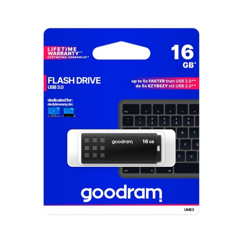 Pendrive Goodram USB 3.0 16GB czarny