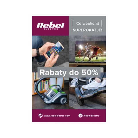 Plakat Rebel Electro - Rabaty do 50%