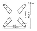 Przejściówka VESA do uchwytów LED/LCD