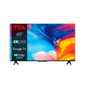 Telewizor TCL 43" UHD GoogleTV DVB-T2/C/S2 H.265 HEVC