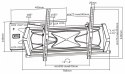 Uchwyt Premium do ściany 37-70 cali czarny LCD/PDP LP29-462