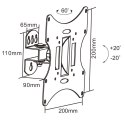 Uchwyt do ściany 23-43" srebrny LCD-UCH0041