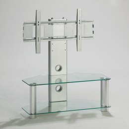 Uchwyt-stojak do LCD/Plasmy srebrny uniwersalny do 50kg/50