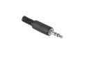 Wtyk Jack 3.5 stereo plastik Cabletech